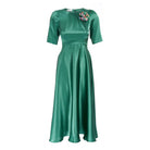 Royal Satin Gown - Dress