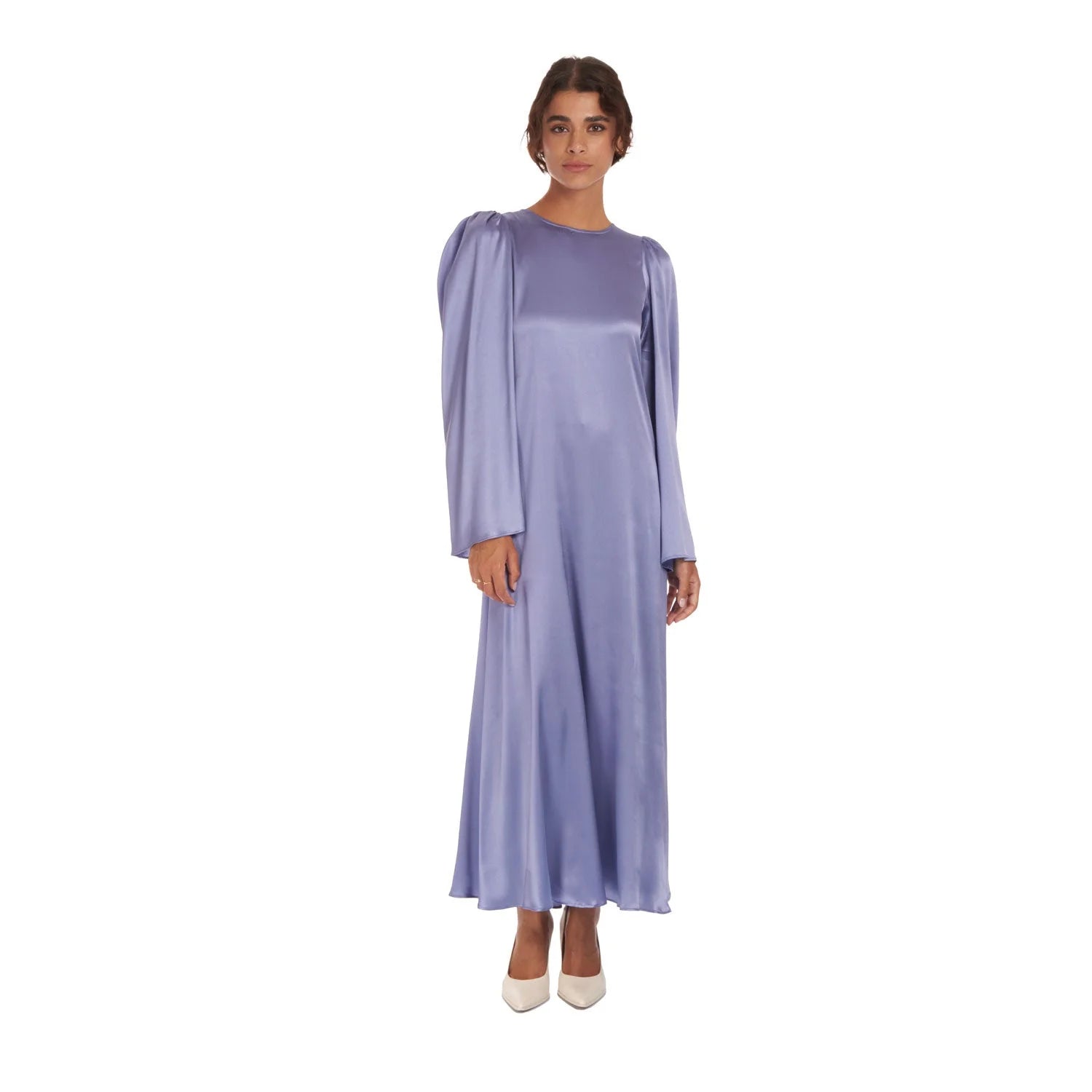 Silk Flare Dress - Dress